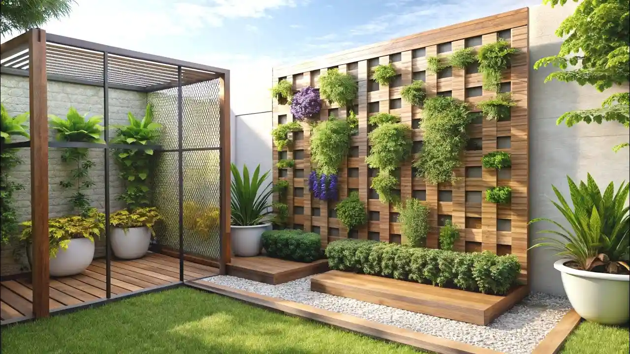Decorate with Planters and Greenery