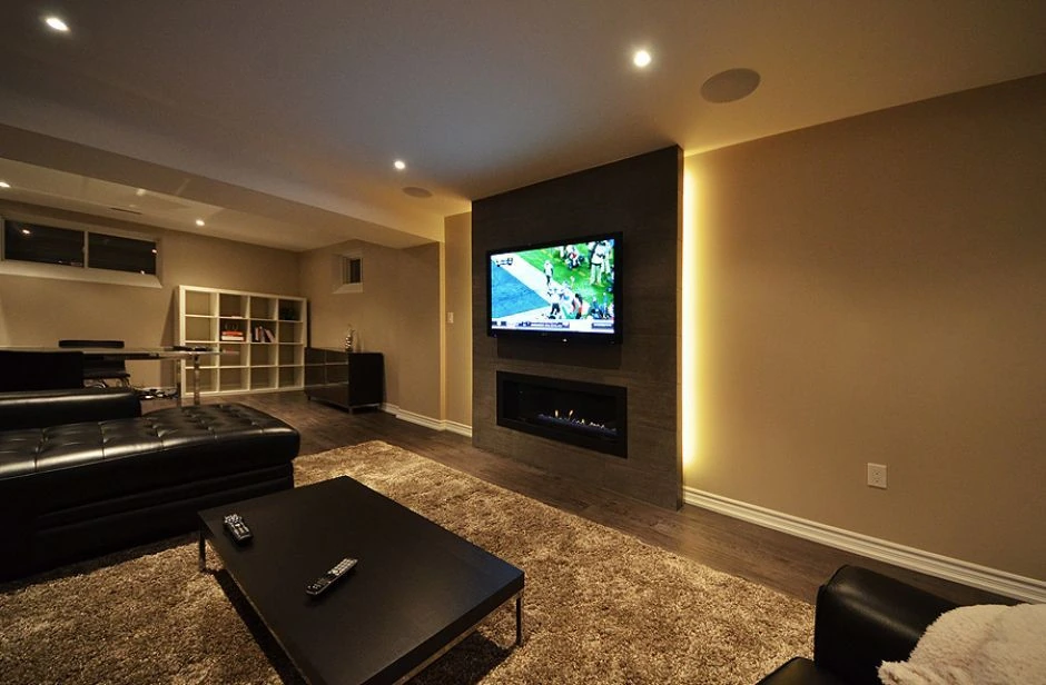 Fireplace TV Wall Combo