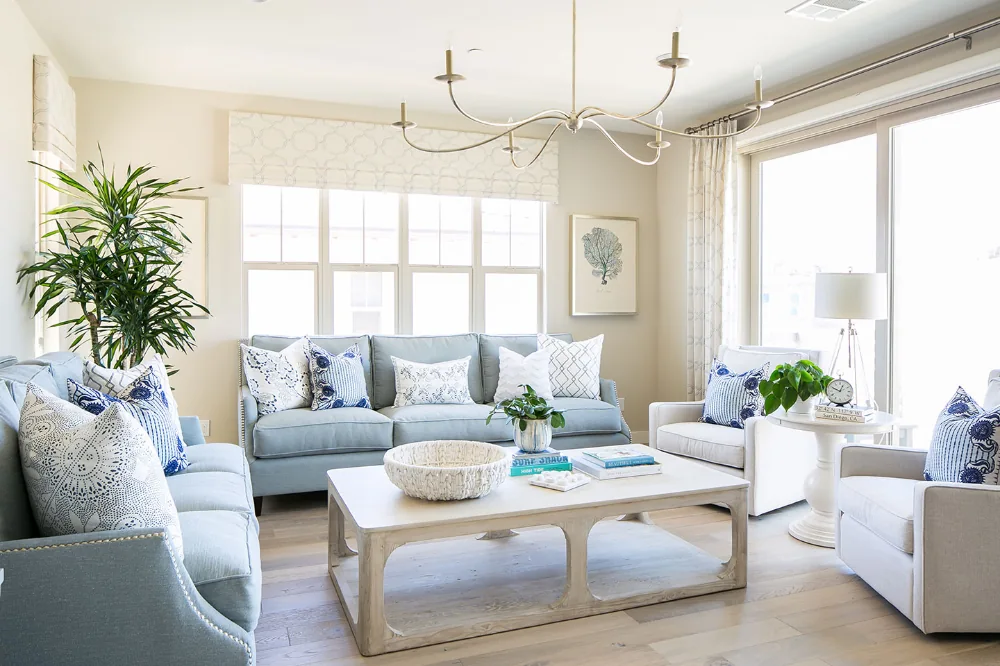 Light Blue for a Calm and Airy Feel