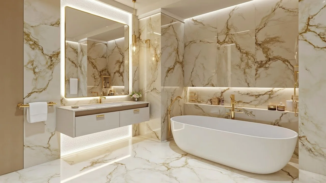 Luxury Marble Bathroom Vanity Designs