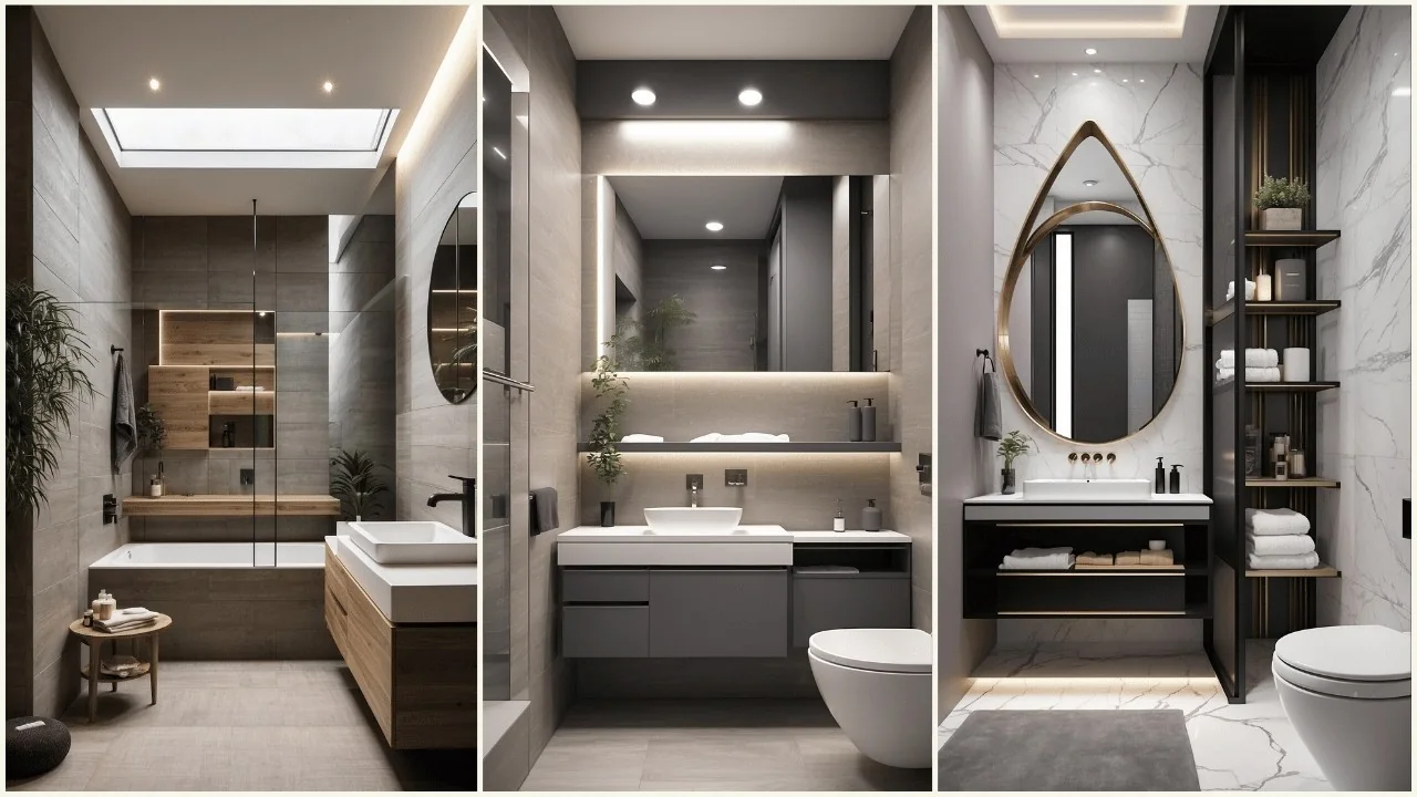 Small Bathroom Space-Saving Decor Ideas