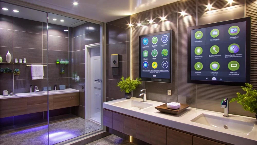 Smart Bathroom Technology Integration