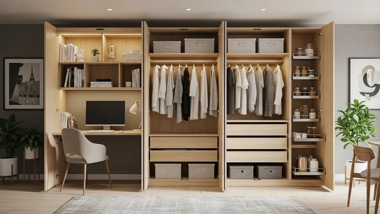 Smart Vertical Storage for Small Closets