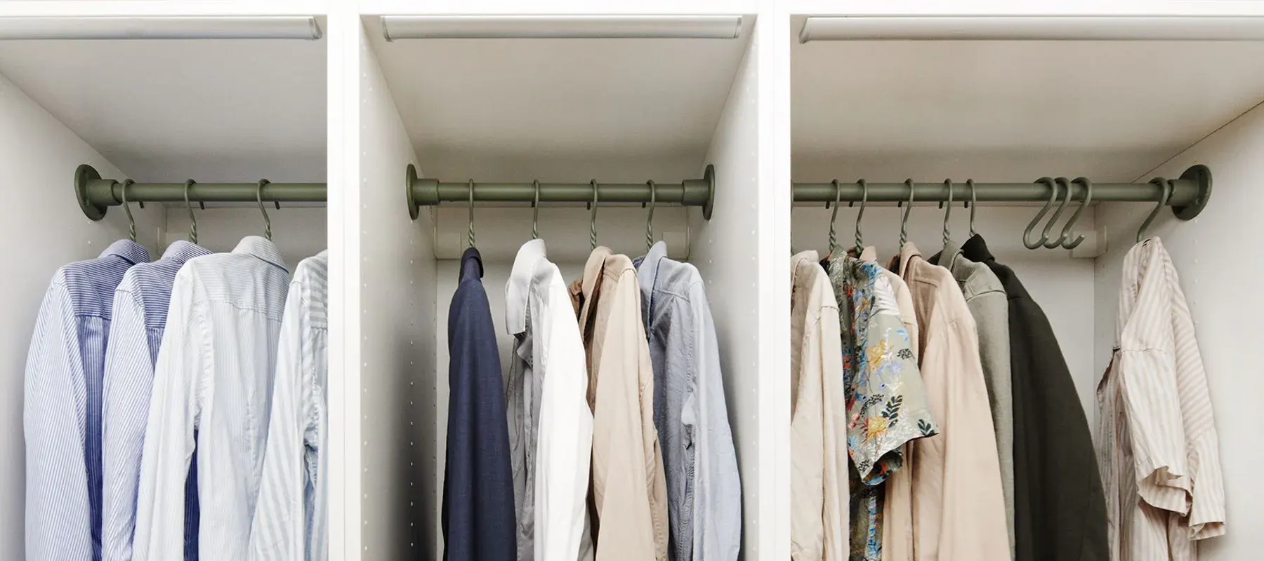 Use Tension Rods for Extra Hanging Space