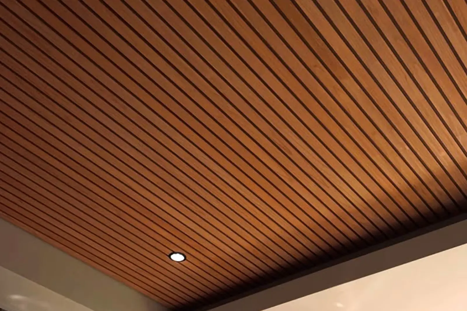 Wooden Plank Strips in Linear Design