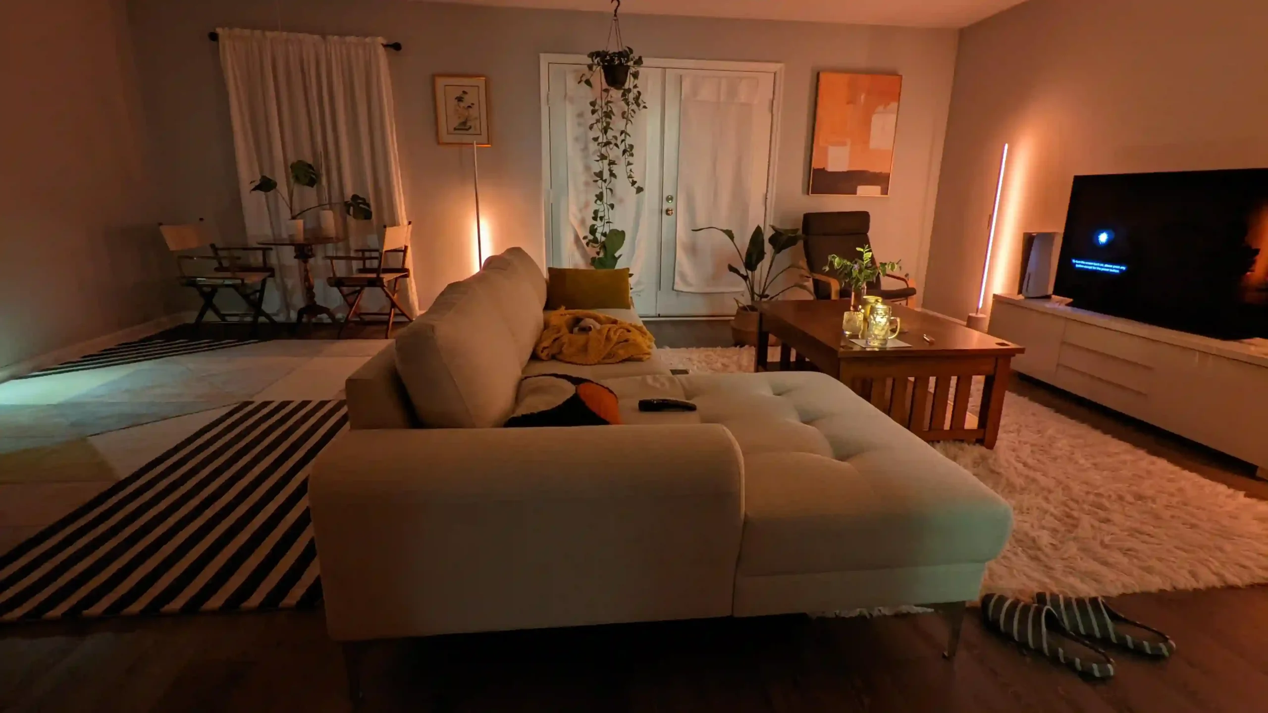 Add Warm Lighting for a Cozy Ambiance