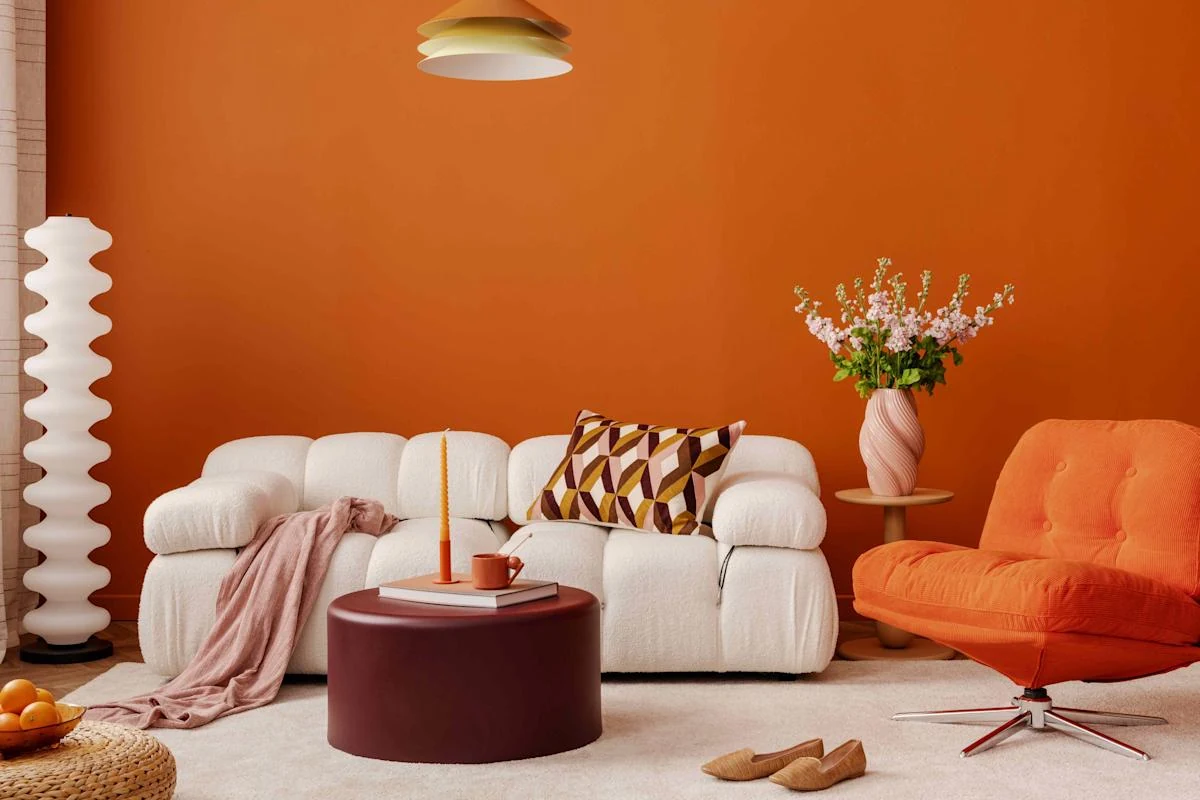 Burnt Orange Décor For Warm Contemporary Vibes