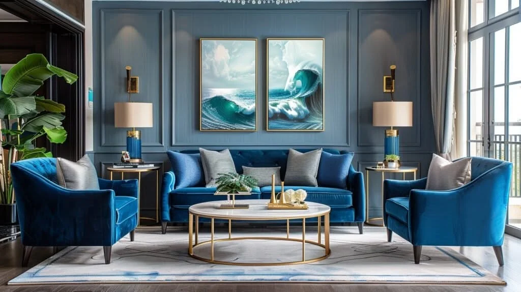 Create a Modern Coastal Living Room