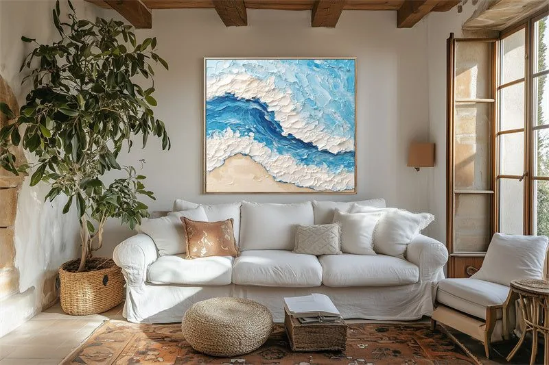 Decorate with Coastal-Inspired Artwork
