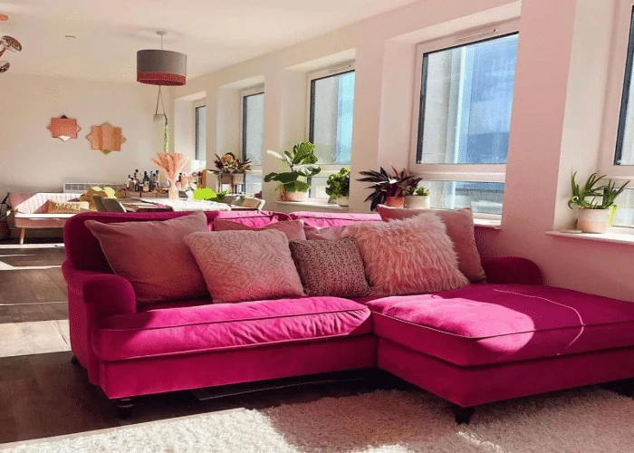 Hot Pink Touches For A Bold Modern Twist