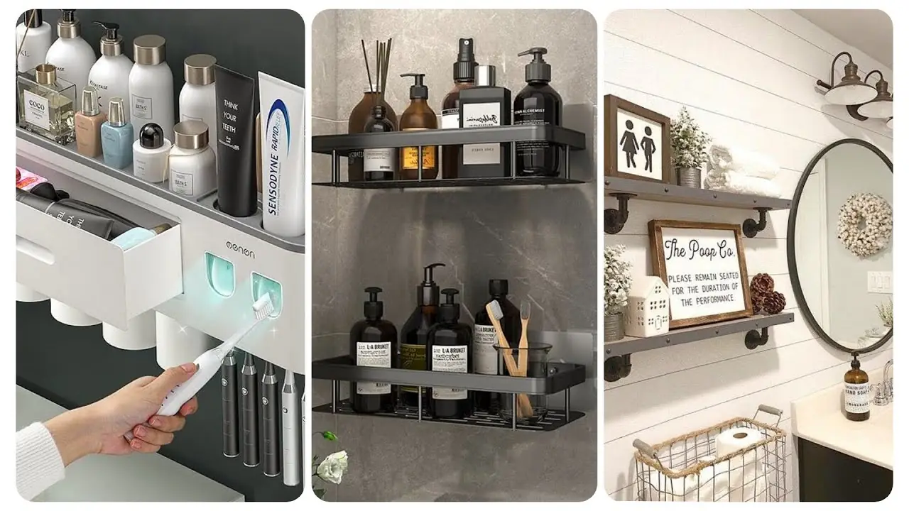 Install Elegant Bathroom Accessories