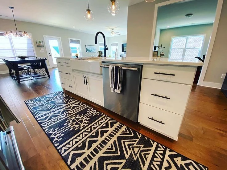 Use Rugs to Add Warmth and Texture