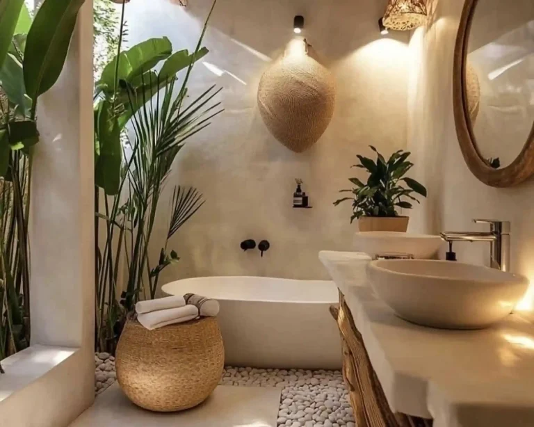 cozy Spa Bathroom Decor
