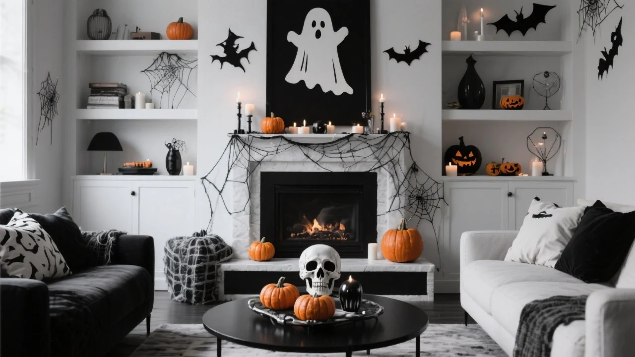Add Pumpkin Decorations in Different Styles
