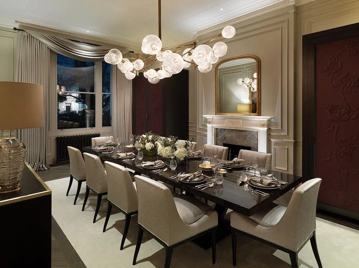 Add Statement Lighting for a Glamorous Look