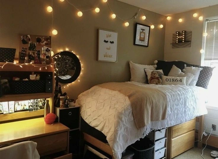 Add String Lights for a Warm Ambiance