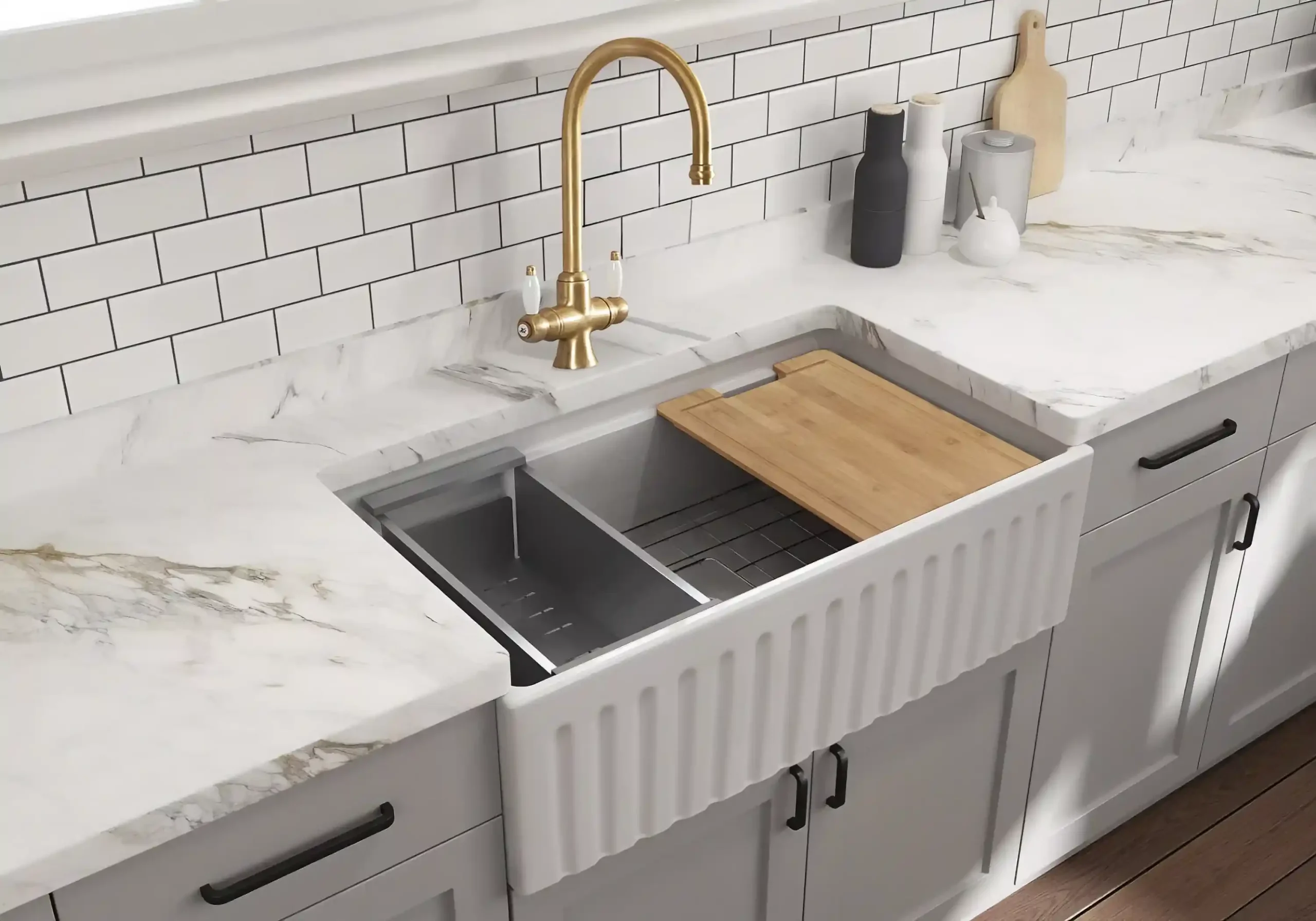 Add a Classic Farmhouse Sink