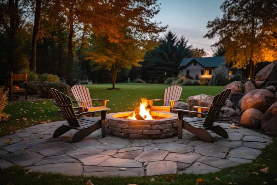 Add a Fire Pit or Outdoor Focal Point