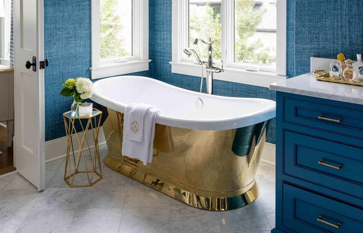Add a Freestanding Bathtub as a Statement Piece