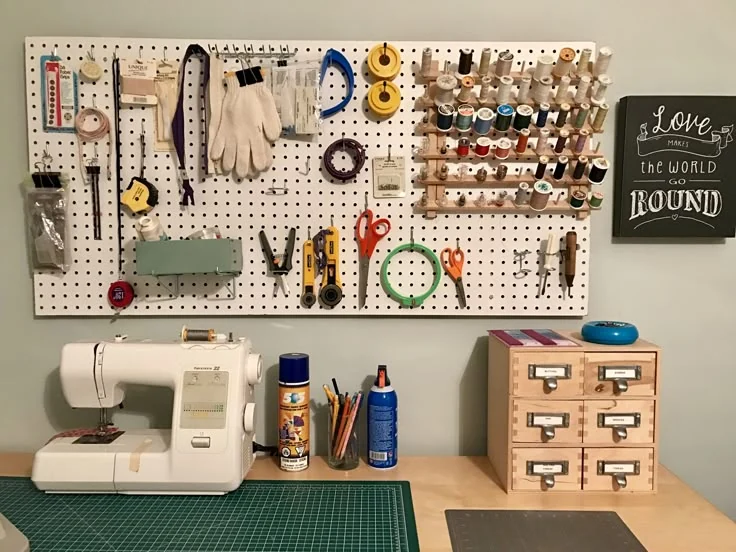 Add a Pegboard Wall for Tools