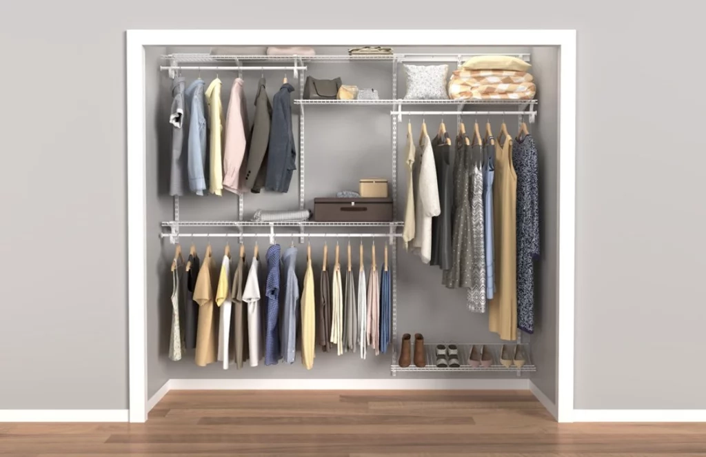 Add a Second Hanging Rod for Double Storage