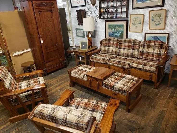 Antique Wooden Furniture Living Room
