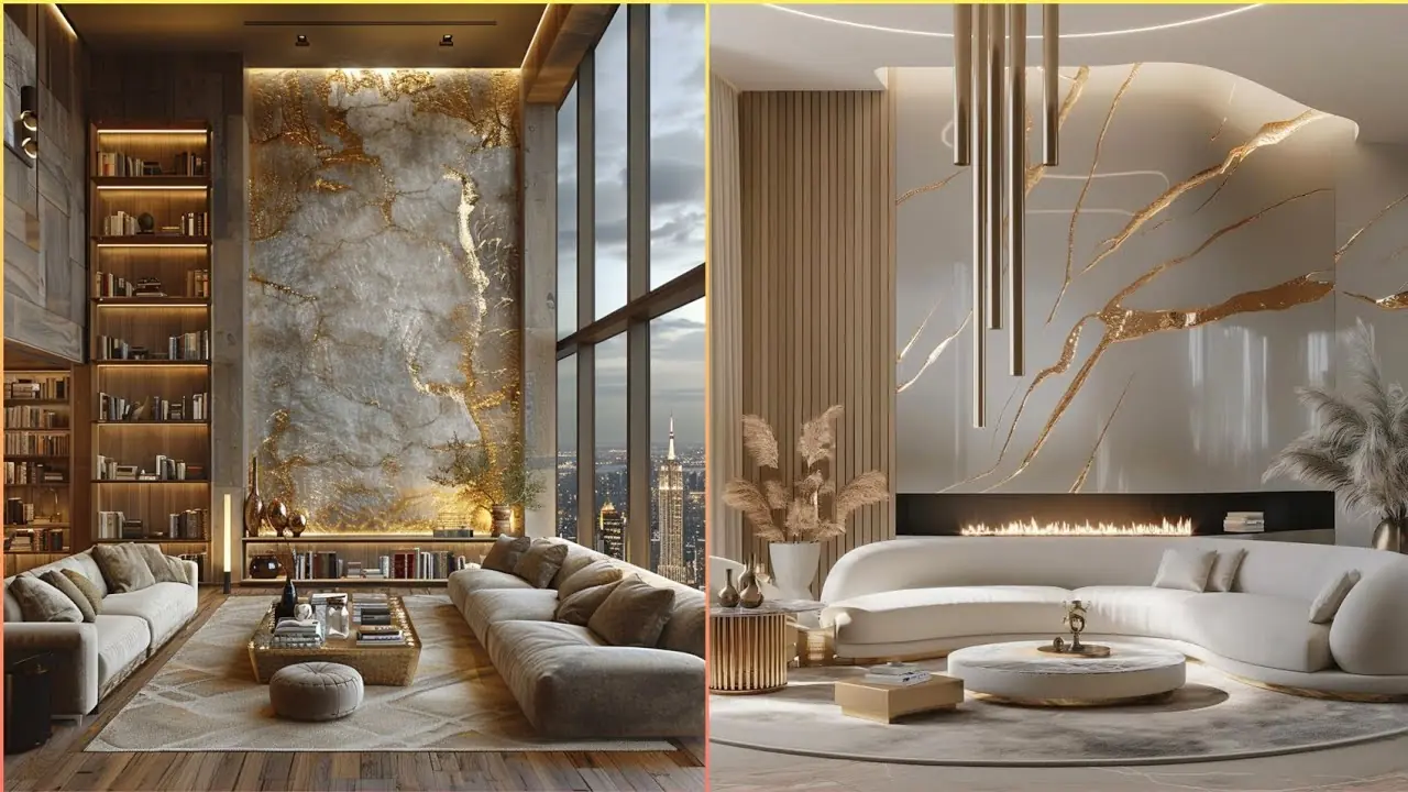 Artistic Luxury Living Room