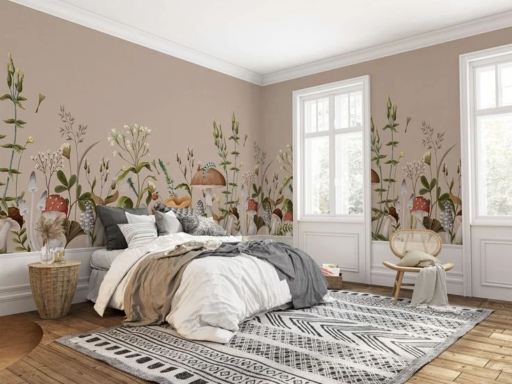 Artistic Wall Murals and Hand-Painted Details