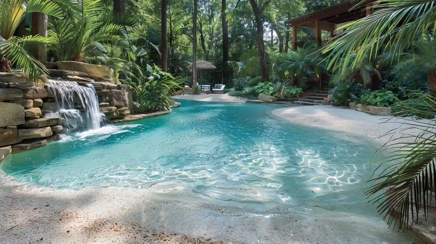 Beach Entry Pool for Resort Vibes