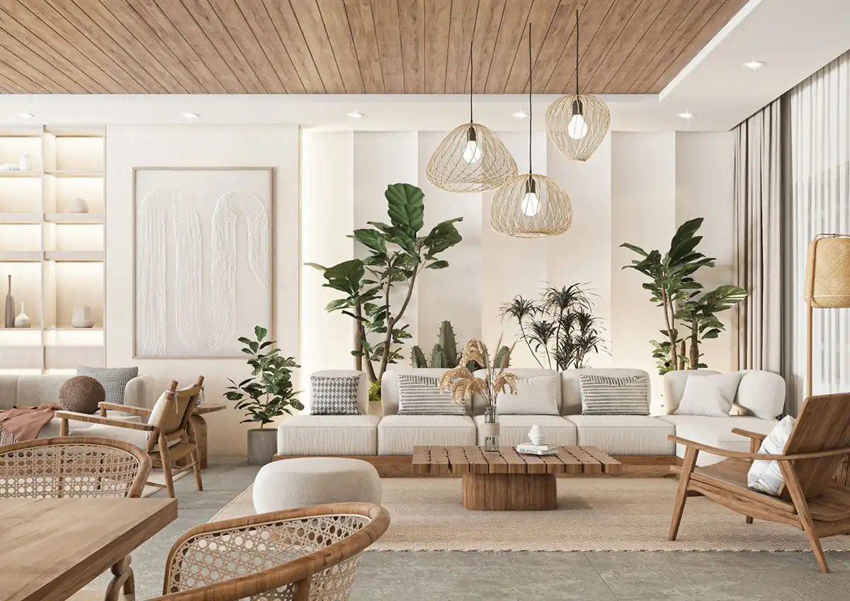 Bohemian Living Room Design