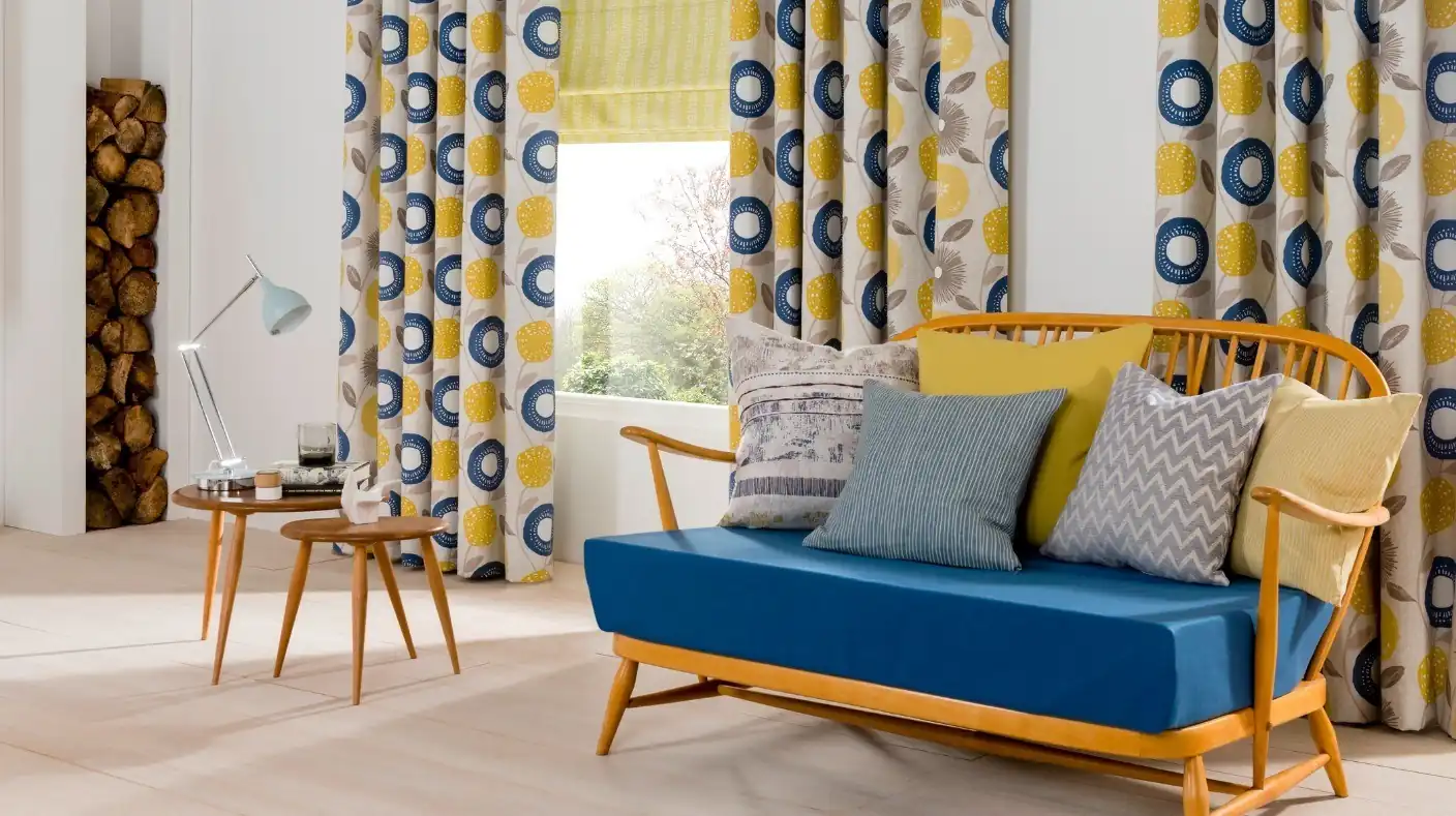 Breezy Linen Curtains and Soft Fabrics