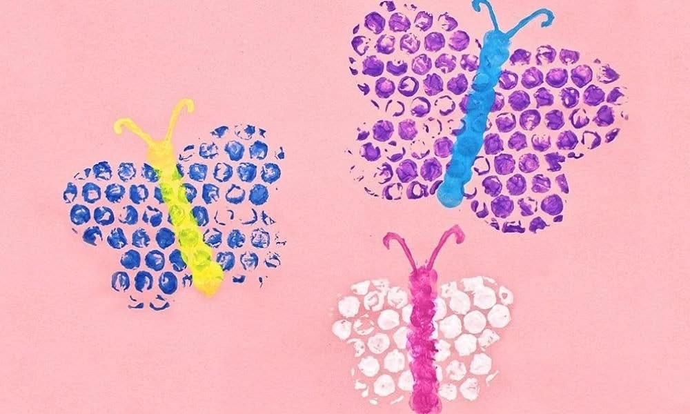 Bubble Painting Fun