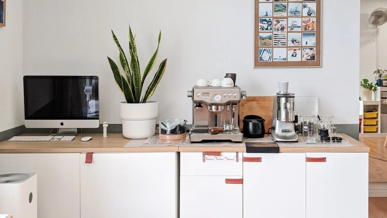 Build a Beautiful Kitchen Coffee Station