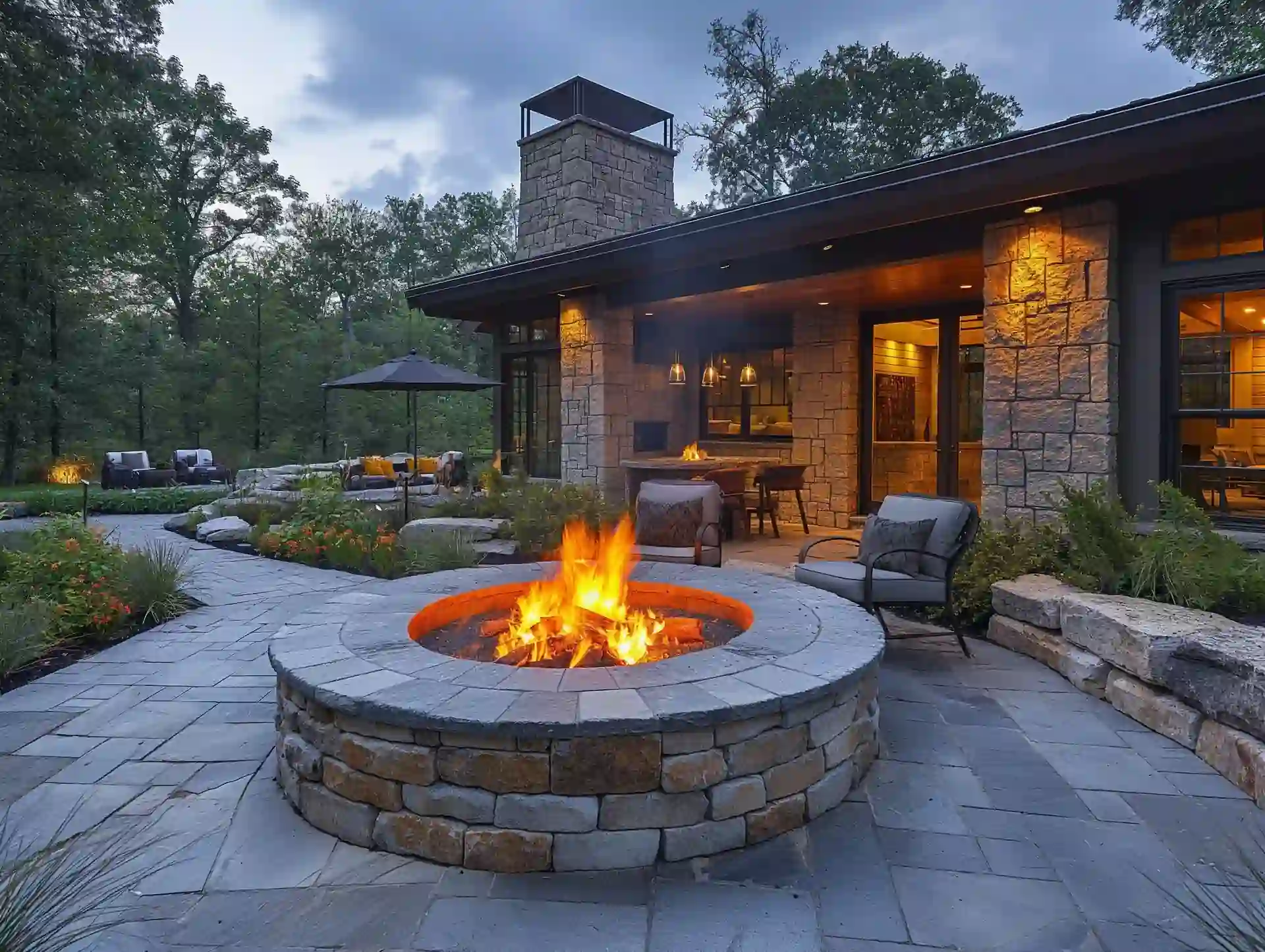 Build a Stunning Fire Pit Area
