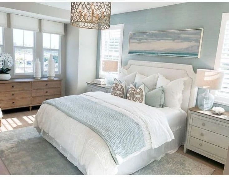 Coastal-Inspired Bedrooms for Relaxation