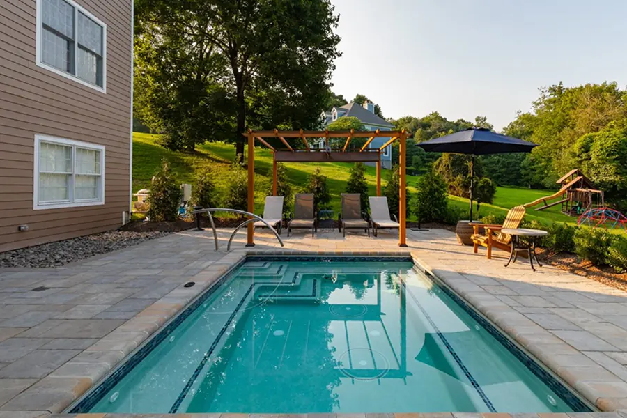 Cocktail Pool for Tiny Yards