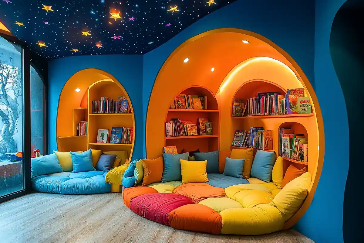 Cozy Reading Nook Bedroom