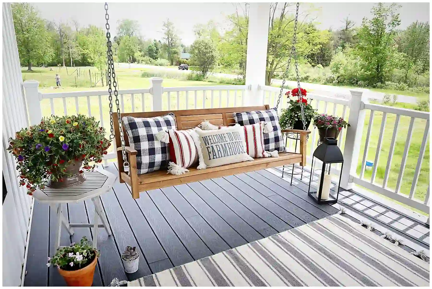 Create a Charming Farmhouse Porch