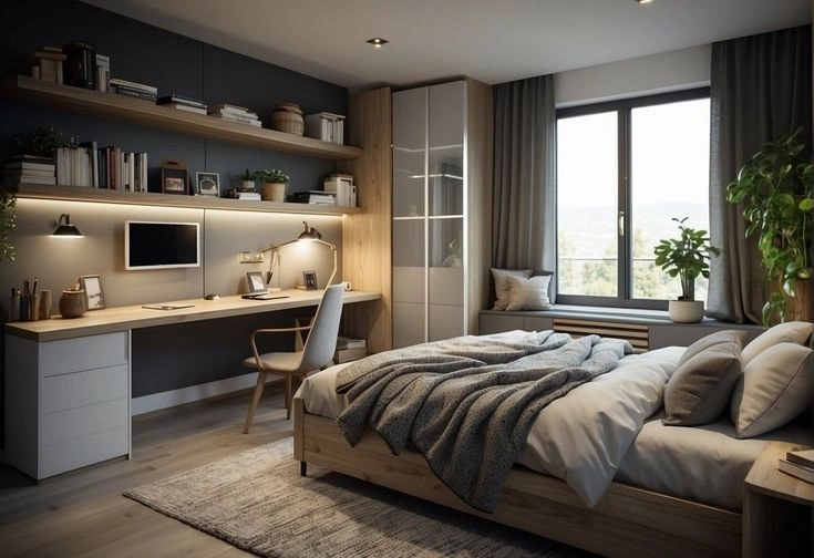 Create a Stylish Small Bedroom