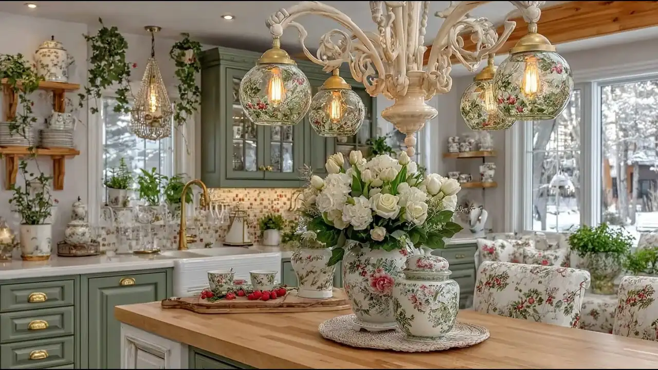 Decorate with Greenery and Fresh Herbs