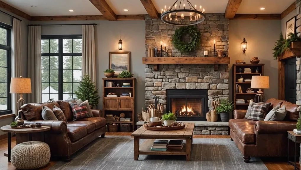 Design a Relaxing Rustic Living Room