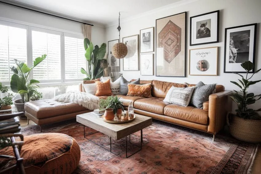 Earthy Bohemian Vibes with Layered Textures
