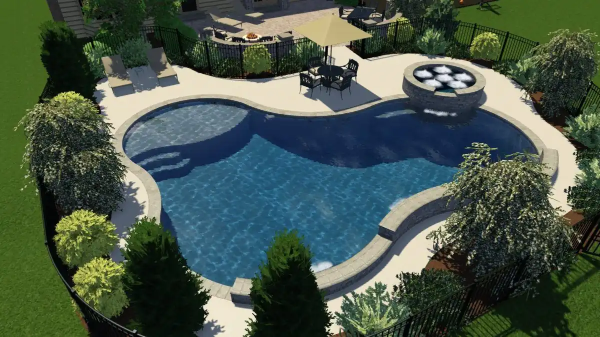 Freeform Pool for Creative Landscapes