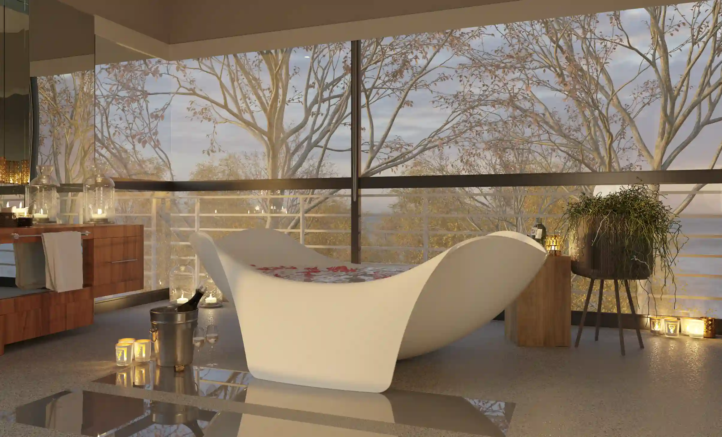 Freestanding Tub Retreat