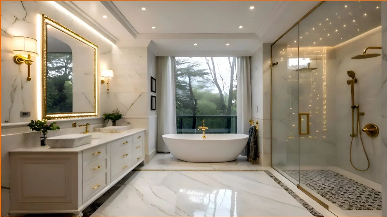 Glamorous Luxury Bathroom