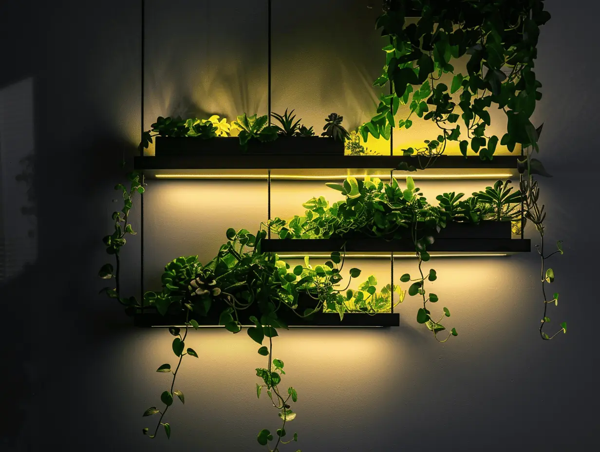 Hanging Plant Wall Display