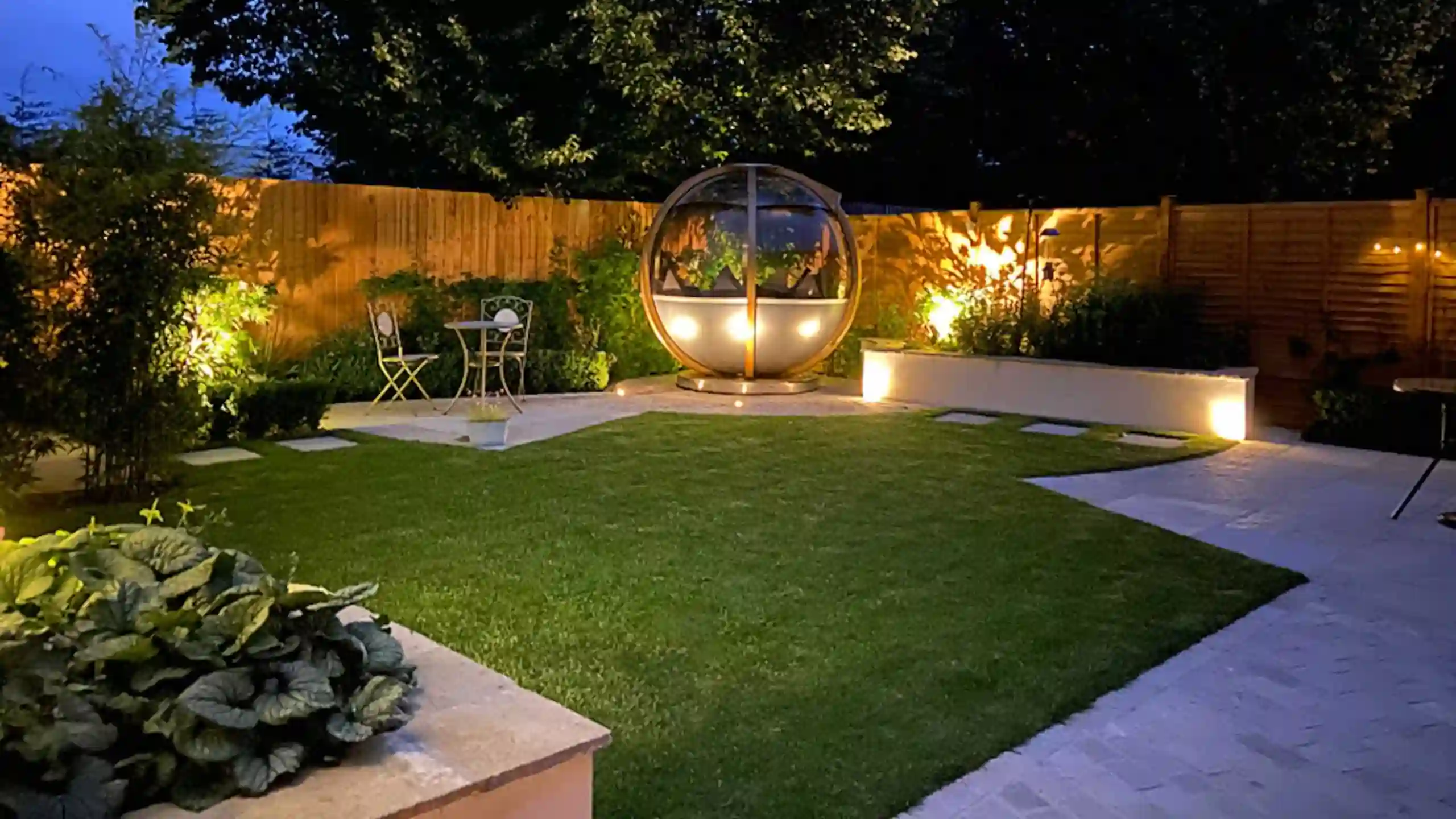 Install Creative Outdoor Lighting