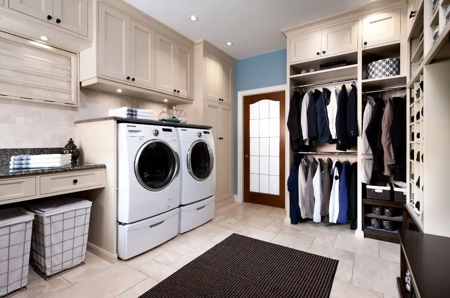 Install Floor-to-Ceiling Storage Cabinets