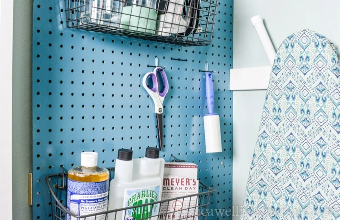 Install a Pegboard for Flexible Storage