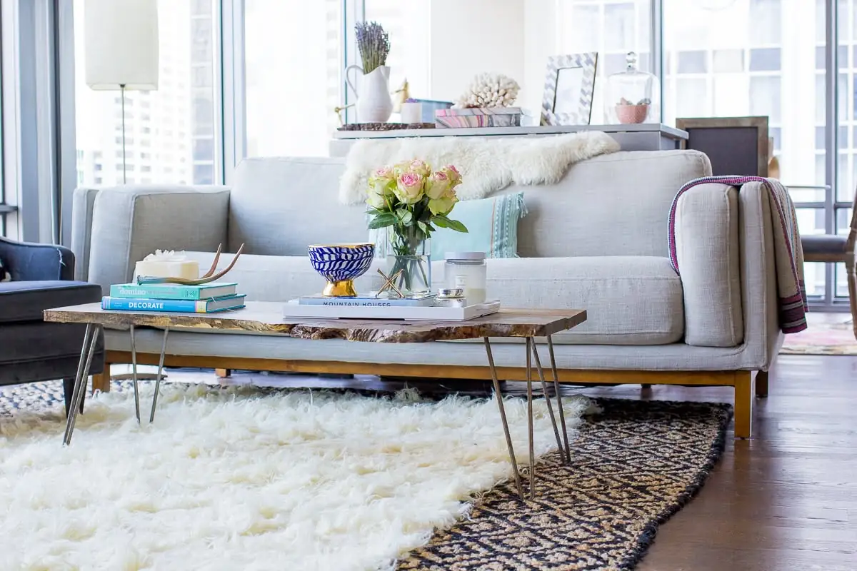 Layer Rugs for a Cozy Look